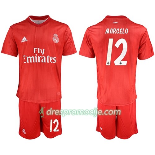 Real Madrid Dres Marcelo 12 Dječji Treći 2018/19 Kratkih Rukava Real Madrid Dres Marcelo 12 Dječji Treći 2018/19 Kratkih Rukava